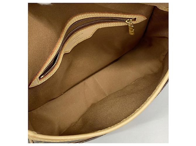 Borsa a tracolla Louis Vuitton Monogram Sologne Marrone - vista 4