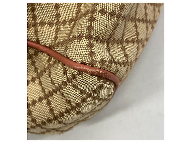 Borsa Tote Gucci Diamante Marrone Rosa - vista 6