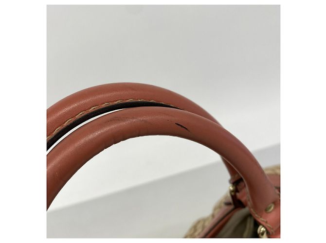 Borsa Tote Gucci Diamante Marrone Rosa - vista 7