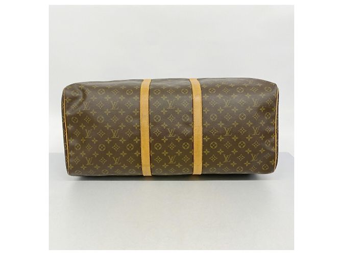 Louis Vuitton Boston Monogram Keepall 60 Marrone - vista 3