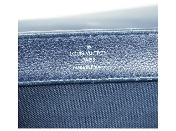 Borsa Louis Vuitton Lockme 2BB in Marine Rouge Rosso - vista 5
