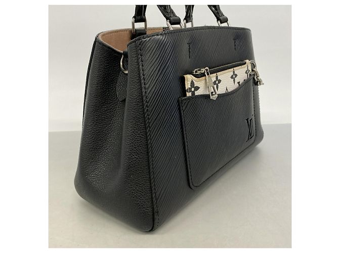 Borsa Louis Vuitton Epi Marel Tote BB Nero - vista 2