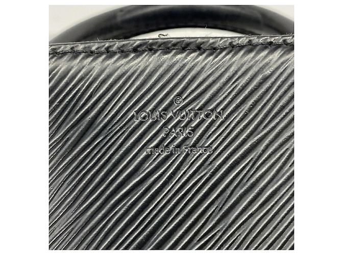 Borsa Louis Vuitton Epi Marel Tote BB Nero - vista 5