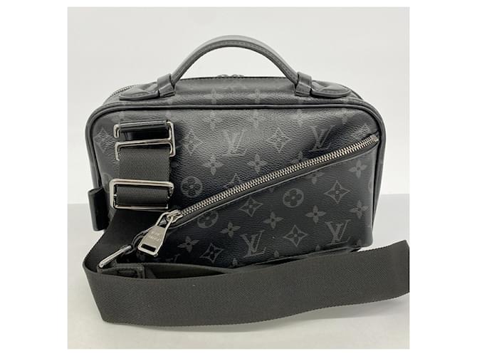 Bumbag Louis Vuitton Monogram Eclipse Nero - vista 12