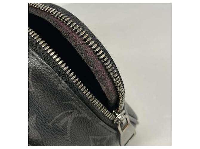 Bumbag Louis Vuitton Monogram Eclipse Nero - vista 7