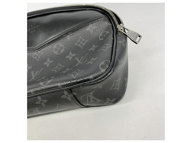 Bumbag Louis Vuitton Monogram Eclipse Nero - vista 9