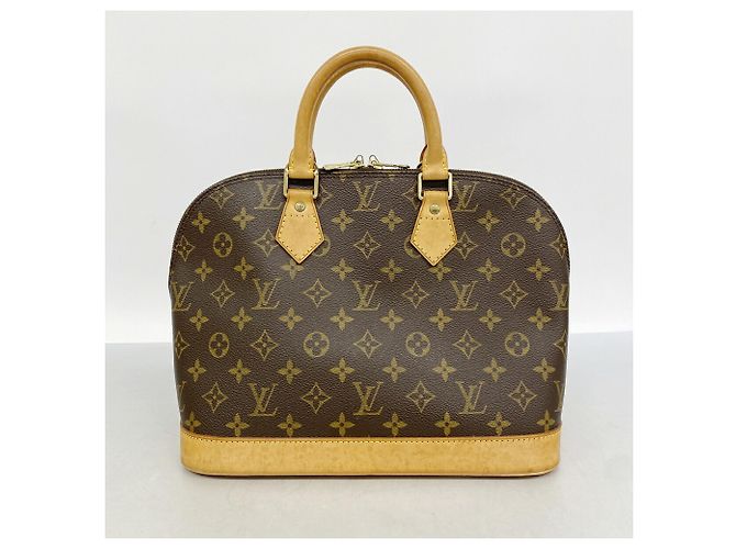 Borsa Louis Vuitton Alma Monogram Marrone - vista 9