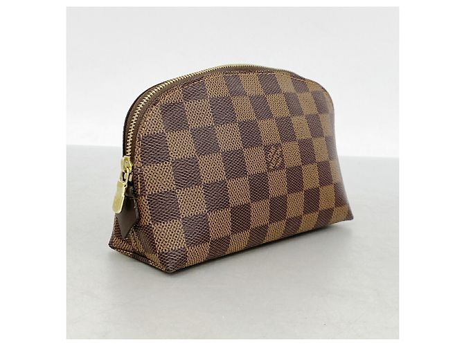 Borsa/Pochette Louis Vuitton Damier Pochette Tic PM N47516 Ebene Damier ebene - vista 2