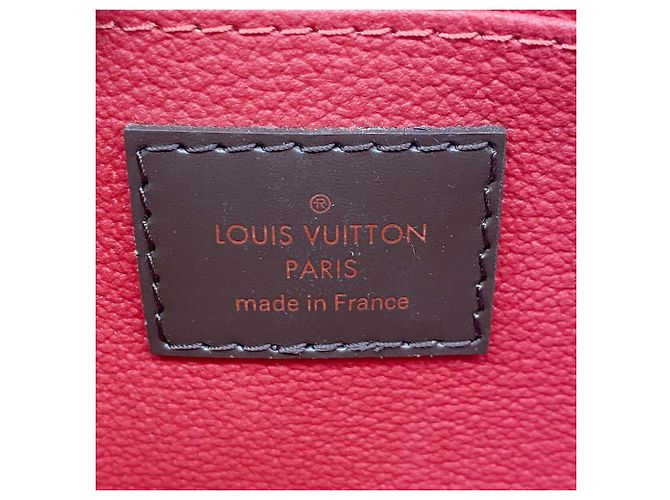 Borsa/Pochette Louis Vuitton Damier Pochette Tic PM N47516 Ebene Damier ebene - vista 5