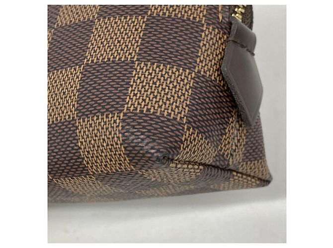 Borsa/Pochette Louis Vuitton Damier Pochette Tic PM N47516 Ebene Damier ebene - vista 6