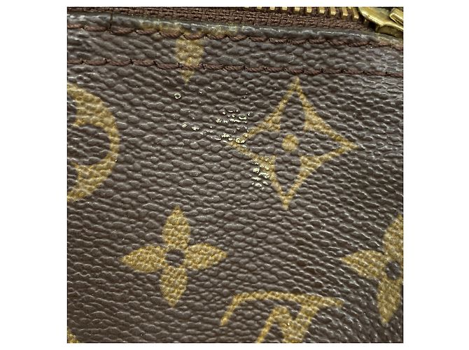 Borsa Louis Vuitton Monogram Speedy 30 Marrone - vista 10