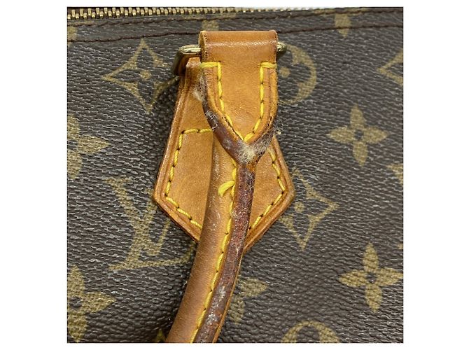 Borsa Louis Vuitton Monogram Speedy 30 Marrone - vista 11