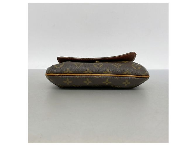 Borsa a tracolla Louis Vuitton Monogram Musette Salsa Marrone - vista 3