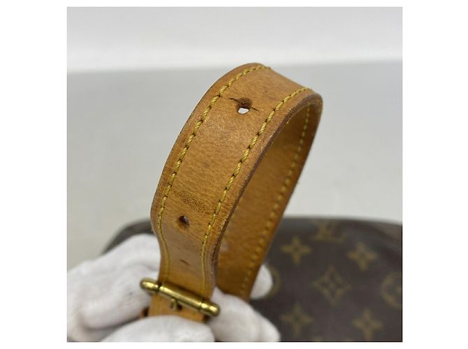 Borsa a tracolla Louis Vuitton Monogram Musette Salsa Marrone - vista 6