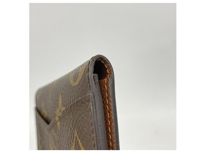 Organizer Portacarte Monogram Louis Vuitton Marrone - vista 5