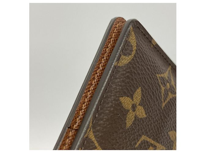 Organizer Portacarte Monogram Louis Vuitton Marrone - vista 6