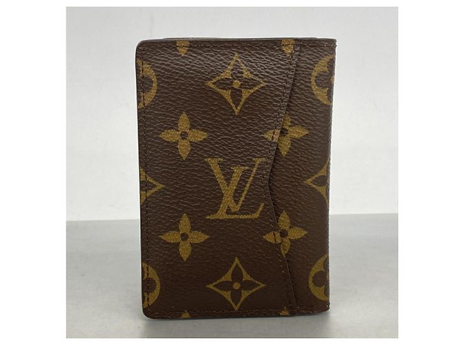 Organizer Portacarte Monogram Louis Vuitton Marrone - vista 7