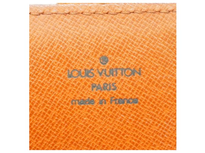Borsa a tracolla Louis Vuitton Monogram Cartouchiere MM Marrone - vista 5