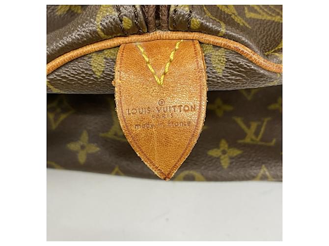Louis Vuitton Boston Monogram Keepall 55 Marrone - vista 5