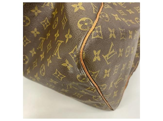 Louis Vuitton Boston Monogram Keepall 55 Marrone - vista 8