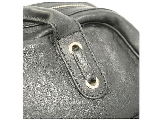 Borsa a tracolla Gucci - Guccissima Princy 161720 Nero - vista 11