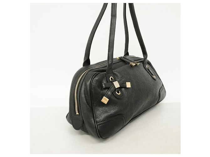 Borsa a tracolla Gucci - Guccissima Princy 161720 Nero - vista 2