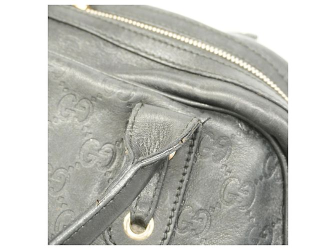 Borsa a tracolla Gucci - Guccissima Princy 161720 Nero - vista 8