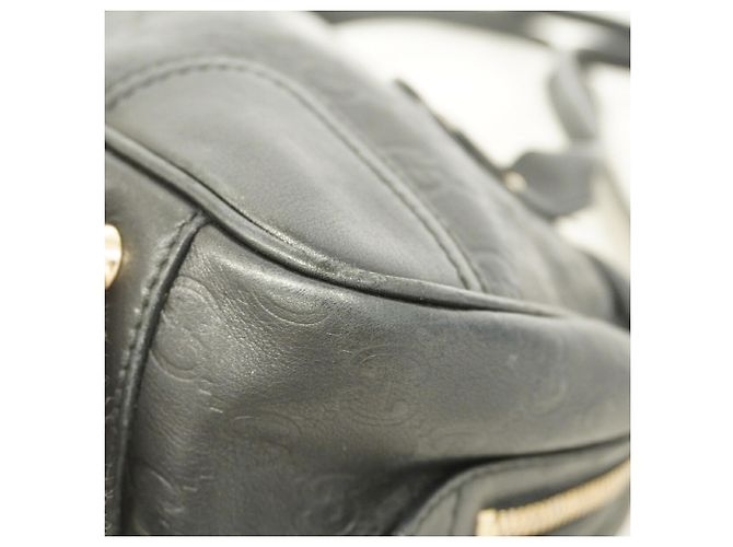 Borsa a tracolla Gucci - Guccissima Princy 161720 Nero - vista 9
