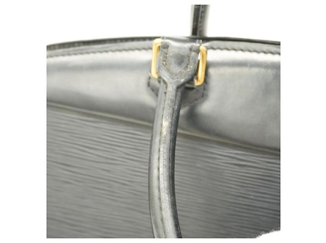 Louis Vuitton Epi Riviera Handbag Black - view 8
