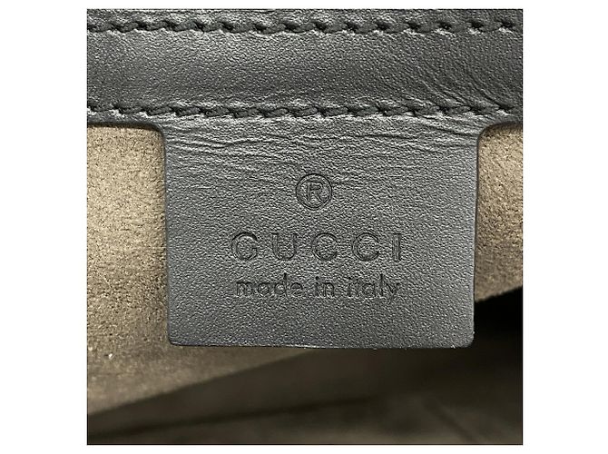 Zaino Gucci GG Supreme 429020 Marrone Nero - vista 5