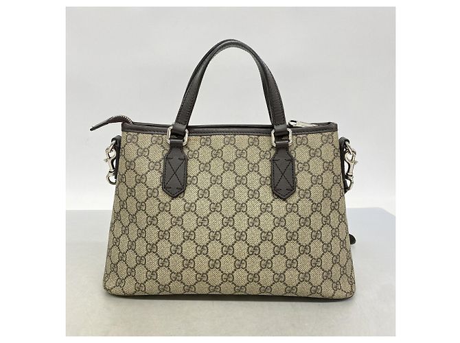Borsa Gucci GG Supreme Marrone - vista 11