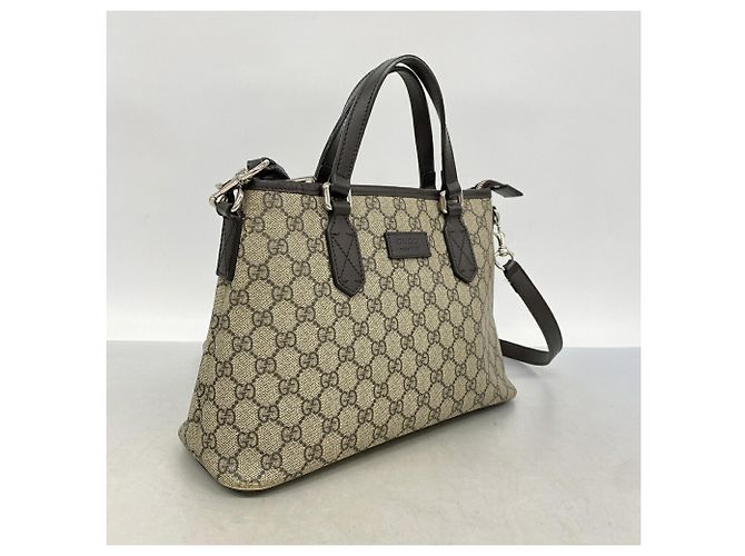 Borsa Gucci GG Supreme Marrone - vista 2