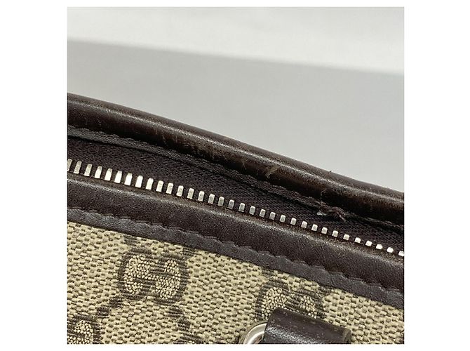 Borsa Gucci GG Supreme Marrone - vista 8