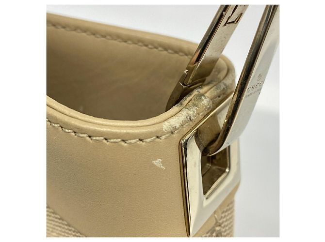Borsa a tracolla Gucci GG Canvas Beige - vista 6