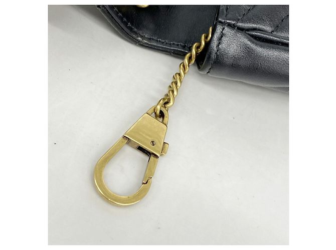 Borsa a tracolla Gucci GG Marmont Nero - vista 8