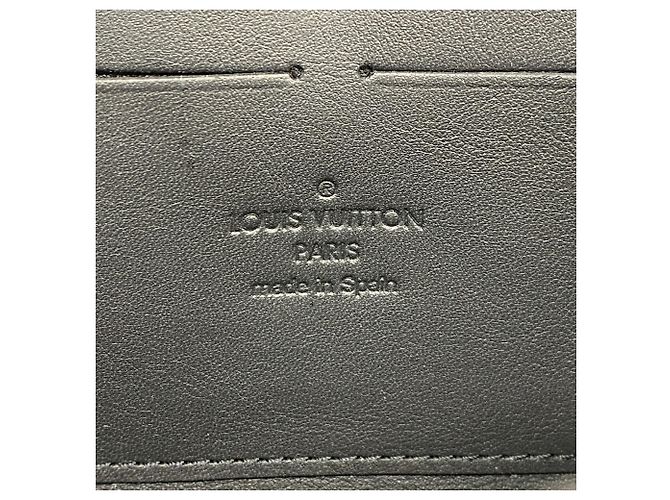 Louis Vuitton Monogram Shadow Zippy Wallet Black - view 4