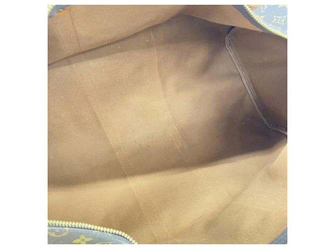 Keepall Borsa Boston Louis Vuitton Marrone - vista 4