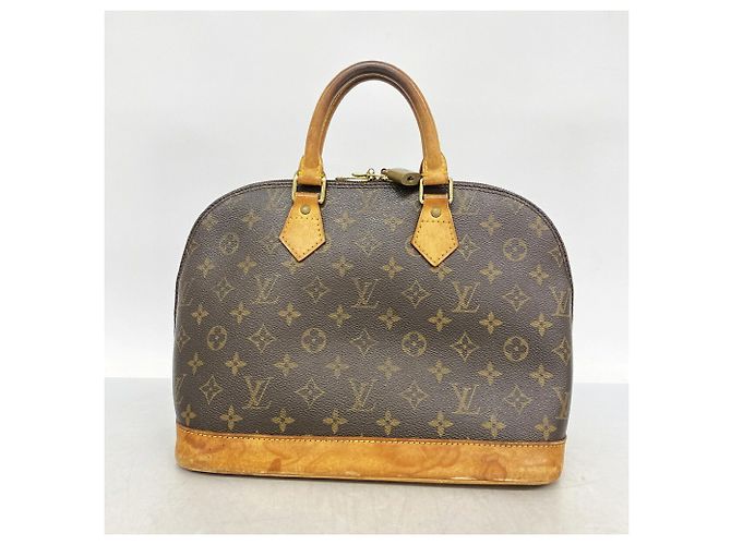 Borsa a mano Louis Vuitton Alma Monogram Marrone - vista 10