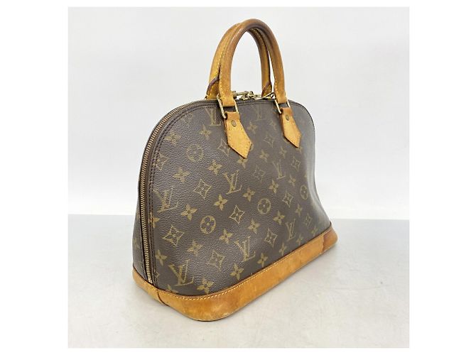 Borsa a mano Louis Vuitton Alma Monogram Marrone - vista 2