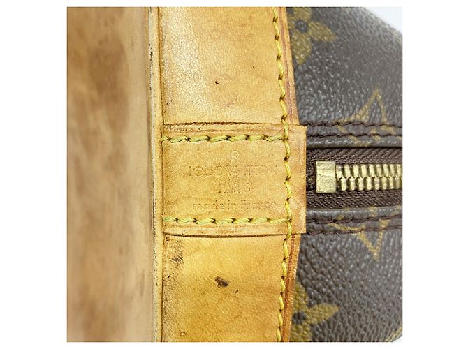 Borsa a mano Louis Vuitton Alma Monogram Marrone - vista 5