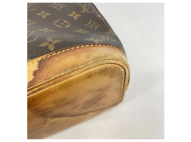 Borsa a mano Louis Vuitton Alma Monogram Marrone - vista 6