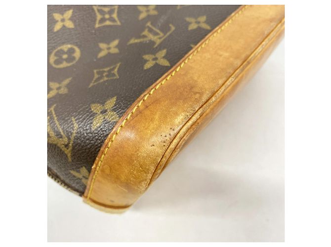 Borsa a mano Louis Vuitton Alma Monogram Marrone - vista 9