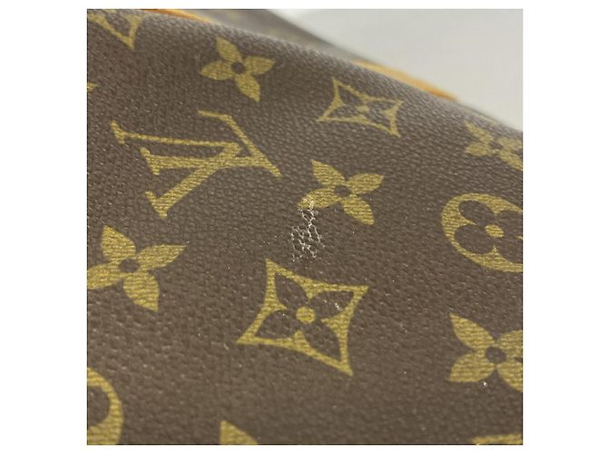 Borsa Boston Louis Vuitton Monogram Keepall 45 Marrone - vista 12