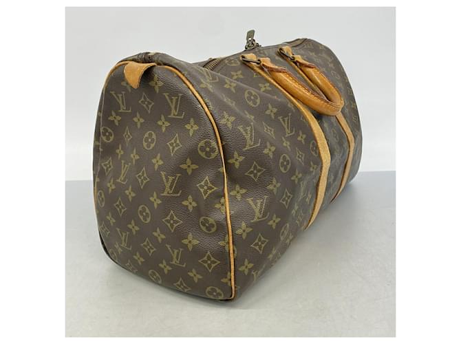 Borsa Boston Louis Vuitton Monogram Keepall 45 Marrone - vista 2