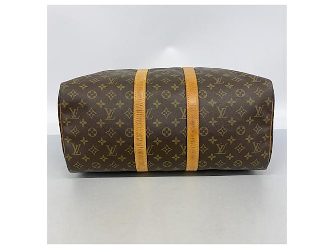 Borsa Boston Louis Vuitton Monogram Keepall 45 Marrone - vista 3