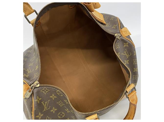 Borsa Boston Louis Vuitton Monogram Keepall 45 Marrone - vista 4