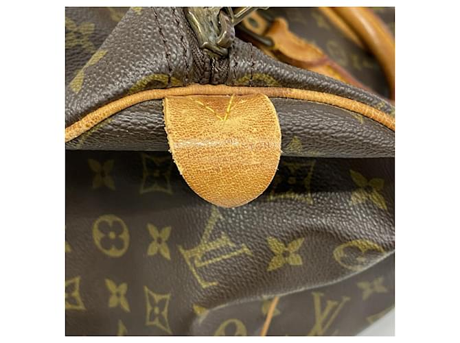 Borsa Boston Louis Vuitton Monogram Keepall 45 Marrone - vista 5