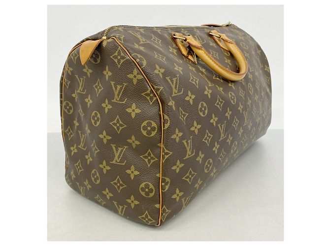 Borsa a mano Louis Vuitton Monogram Speedy 40 Marrone - vista 2