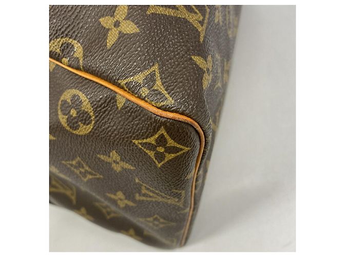 Borsa a mano Louis Vuitton Monogram Speedy 40 Marrone - vista 6