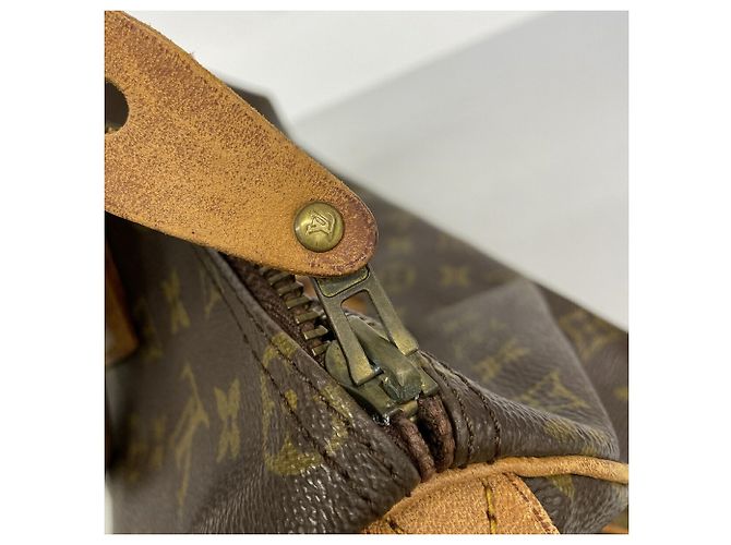 Borsa Louis Vuitton Monogram Speedy 35 M41107 Marrone - vista 11